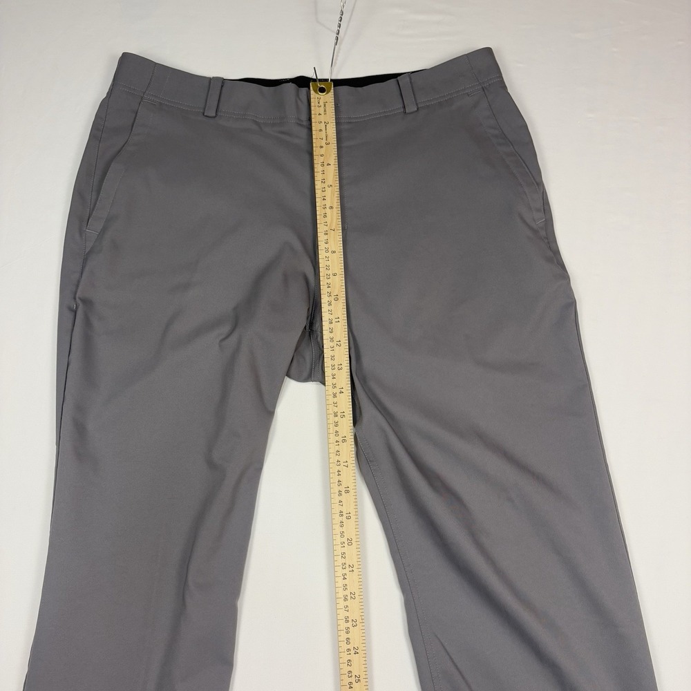 Nike Dri-FIT Mens Golf Pants 36x29.5 Gray Polyester Stretch - Picture 11 of 14